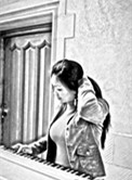 霸上留守村妇